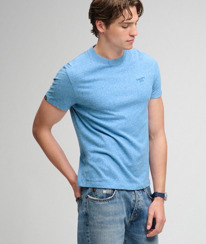 Essential Serif Logo T-shirt Slanke Pasvorm