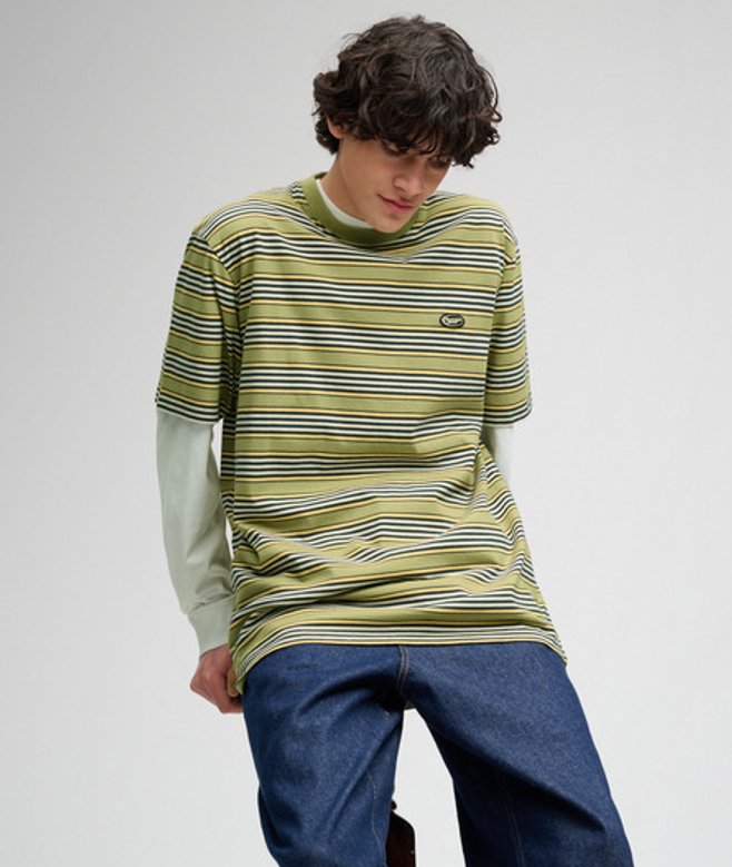 Oversized Gestreept T-shirt