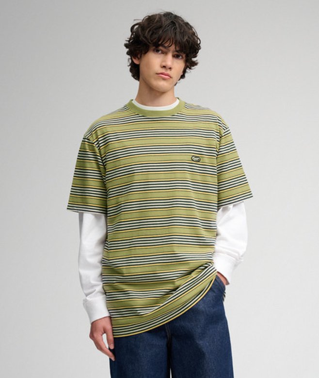Oversized Gestreept T-shirt
