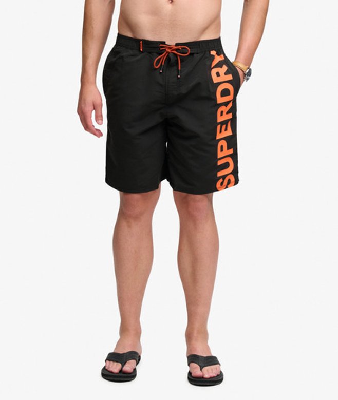 Klassieke Boardshort met Logo 48 cm