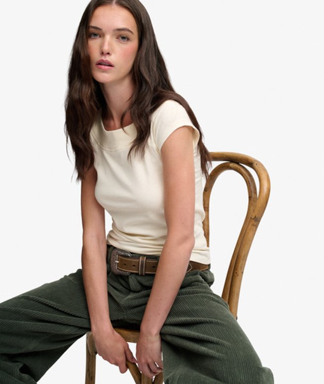 Athletic Essentials Off-shoulder Top