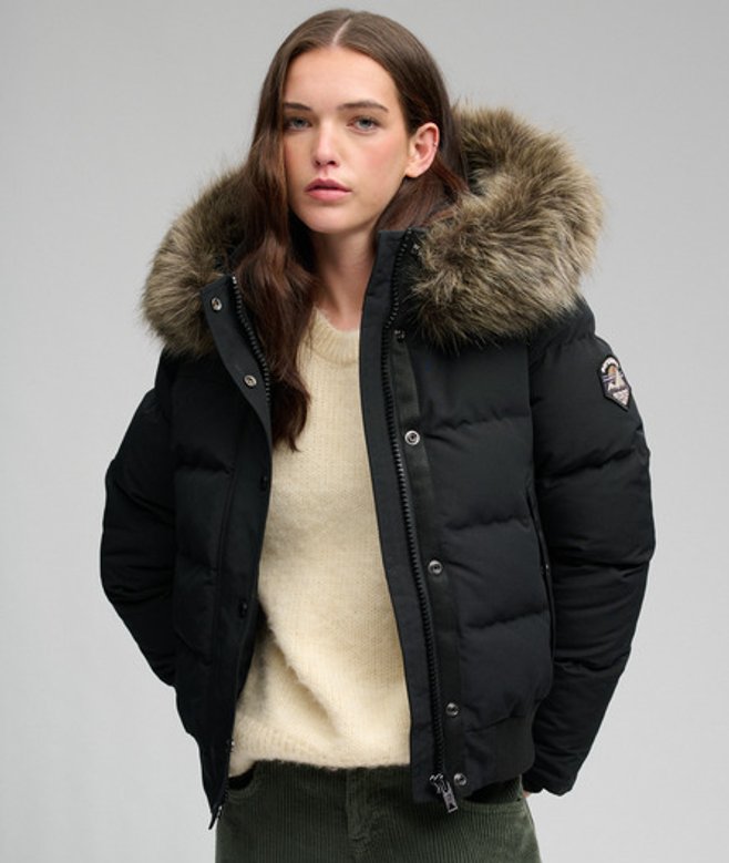 Everest Hooded Bomber Jas