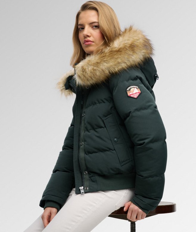 Everest Hooded Bomber Jas