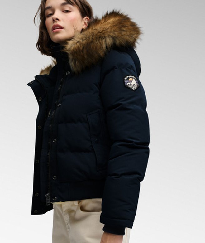 Everest Hooded Bomber Jas