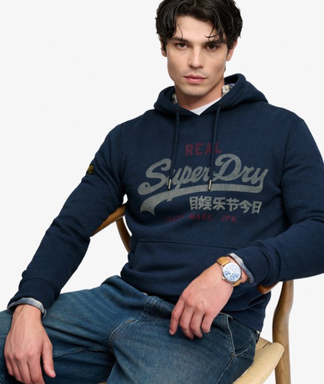 Vintage Logo Heritage Relaxed Hoodie