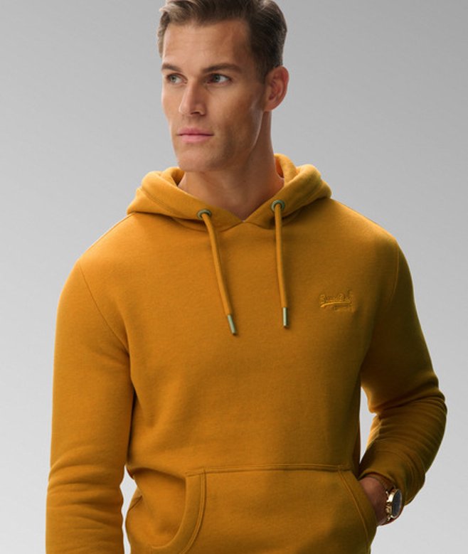 Vintage Logo Geborduurde Hoodie