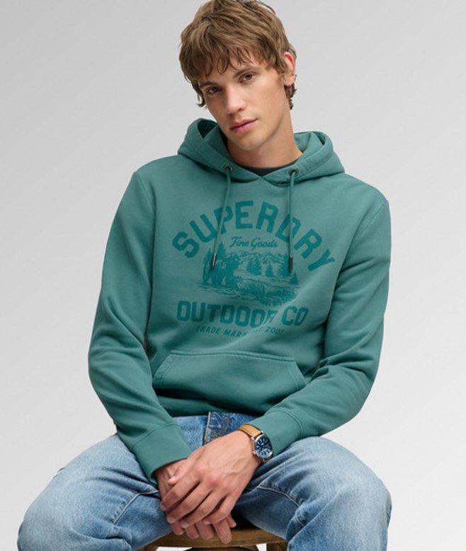 Outdoor Icon Hoodie Relaxed Pasvorm