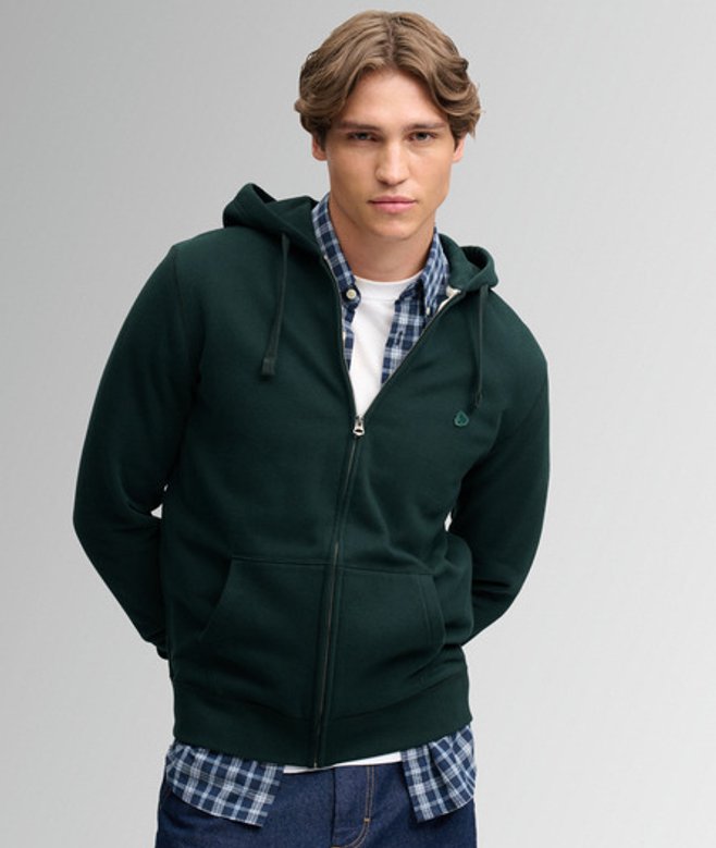 Essential SD Co Logo Zip Hoodie