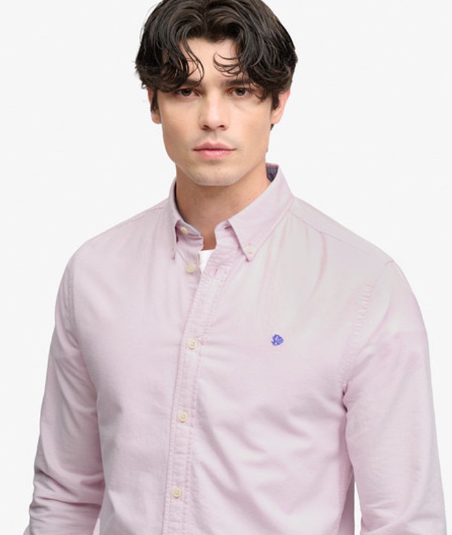 Preppy Oxford Overhemd Relaxed Pasvorm