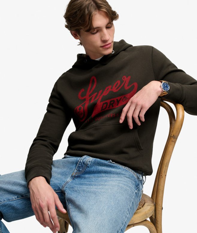 Vintage Script Hoodie