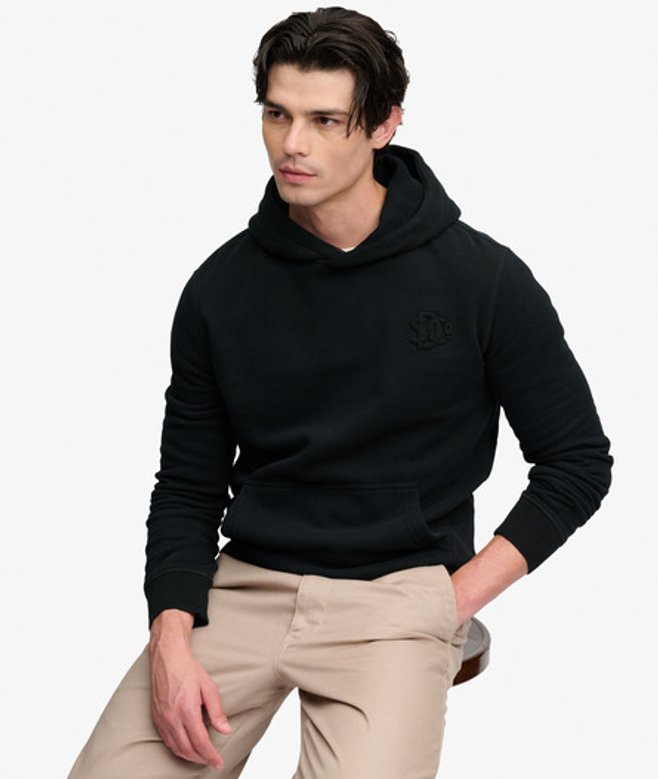 Company Logo Hoodie Relaxed Pasvorm