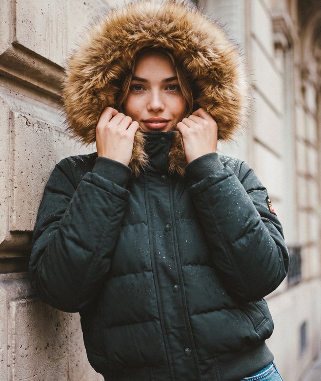 Everest Bomber Jas met Slanke Pasvorm