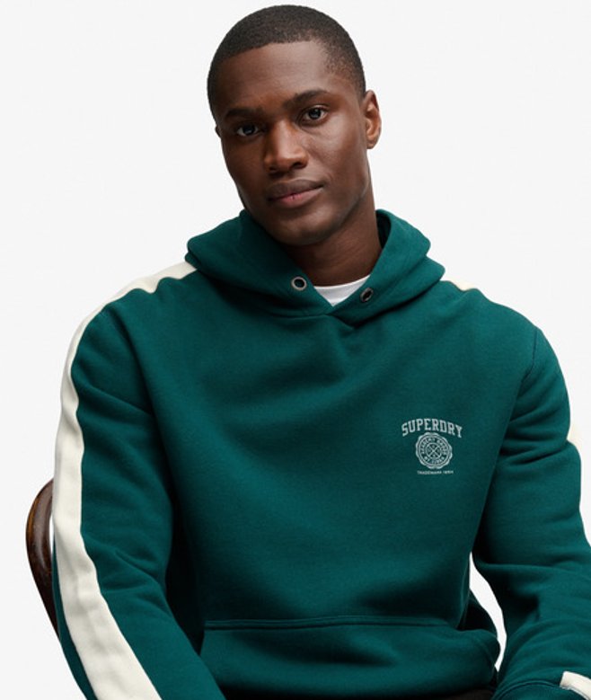 Athletic Club Hoodie Relaxed Pasvorm