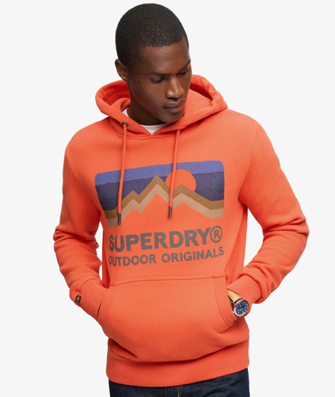 Superdry & Co Great Outdoors Hoodie Relaxed Pasvorm