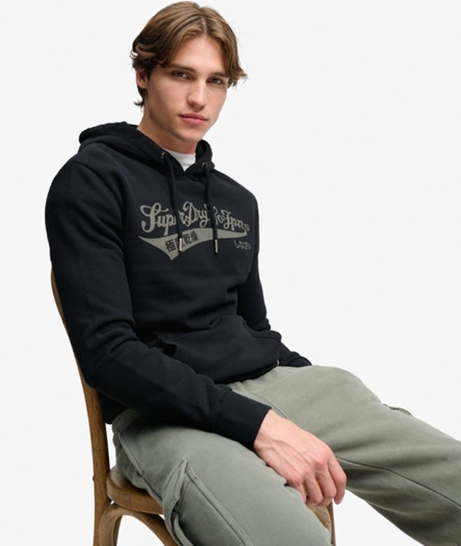 Sweatshirt à capuche décontracté Superdry Heritage Brand - vue 9