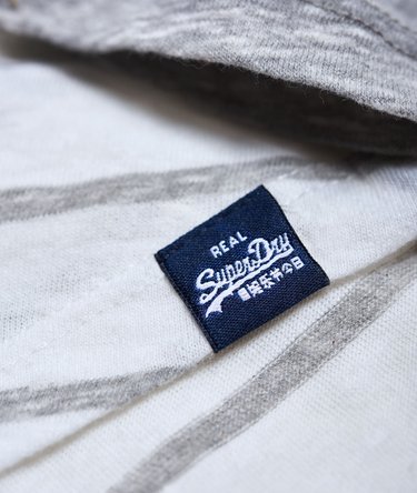 Stripe Baseball-Shirt Image 8