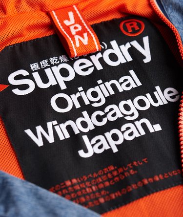 Dual Zip Through Tri Colour Cagoule Image 5