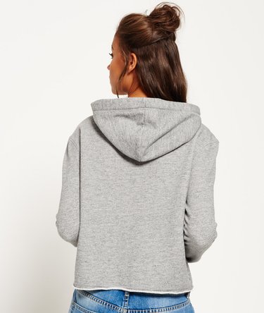 Sky Scraper Cropped Hoodie Image 4