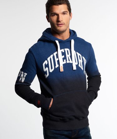 Team Tigers Dip Dye Hoodie Image 2