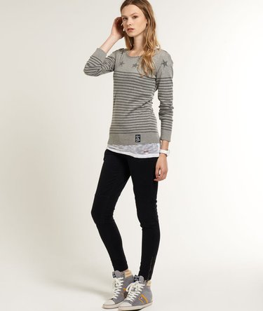 Breton Star genser med rund hals Image 3