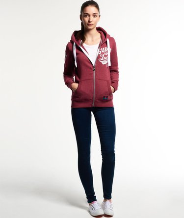 Sweat zippé à capuche Lucky Aces Image 3