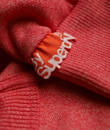 Orange Label Zip Hoodie Image 7