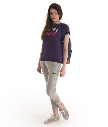 Slouch Crew Sweat Top Image 3