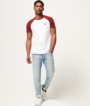 Orange Label Baseball T-Shirt Image 3