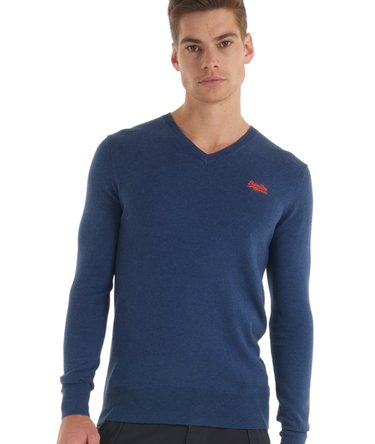 Orange Label Vee Neck Image 3