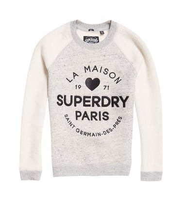 Applique Slim Crew Top Image 2