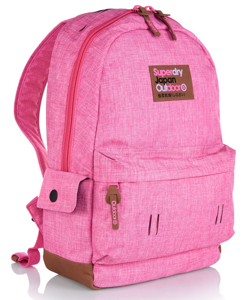Unisex Contrast Montana Rucksack in Dawn Pink Marl | Superdry UK