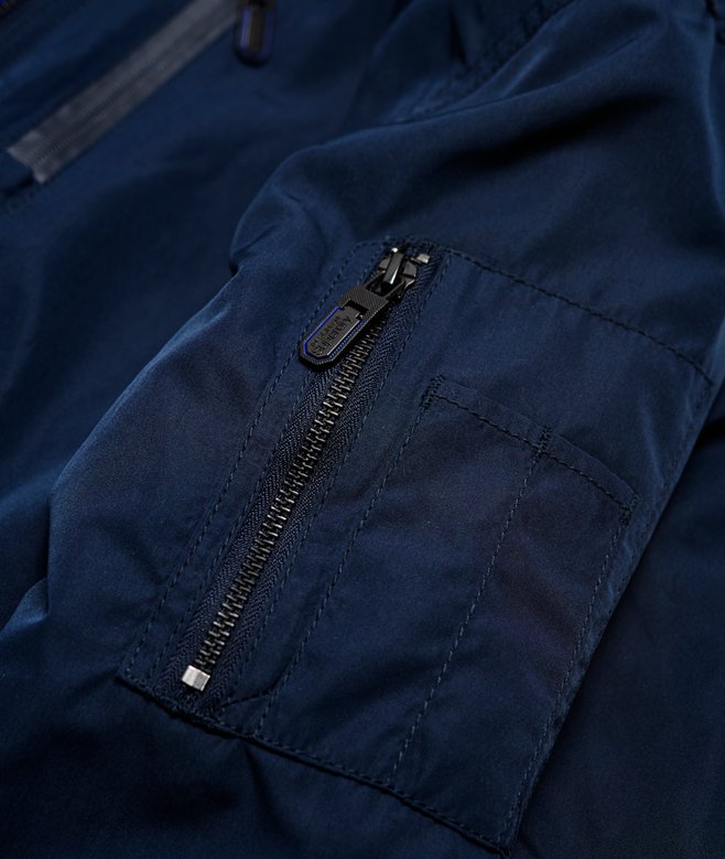 Moody Night Flight Lite Bomberjacke tintenblau für Herren Superdry
