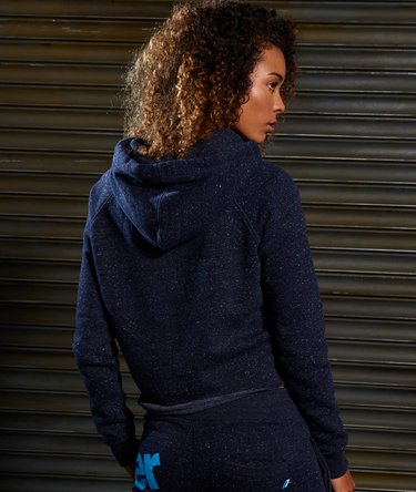 Sport Label Diagonal Hoodie Image 5