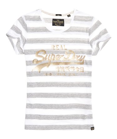 Vintage Logo Stripe T-Shirt Image 2