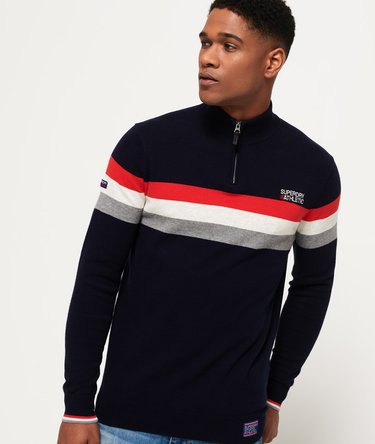 Athletic Tour Half Zip Jumper Image 1