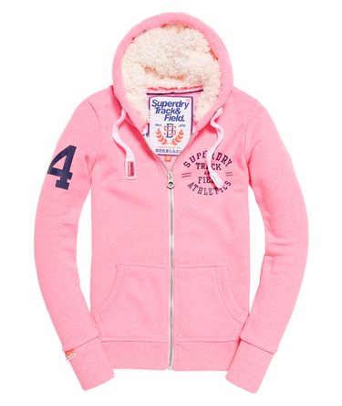 Tracker & Field Borg Zip Hoodie Image 2