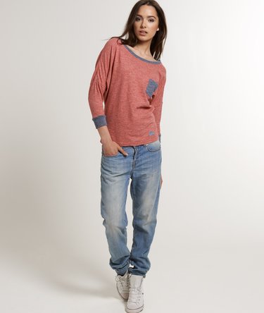 Contrast Ringer T-shirt Image 3