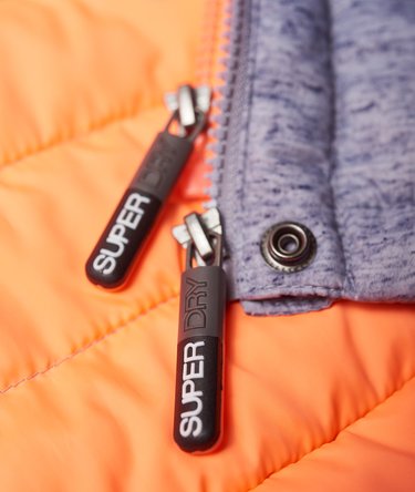 Fuji Slim Double Zip Hooded Jacket Image 8