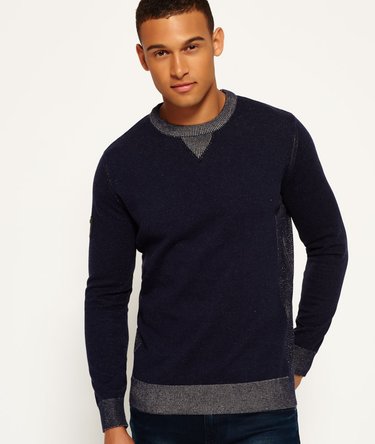Surplus Goods Knitted Crew Neck Sweatshirt Image 1