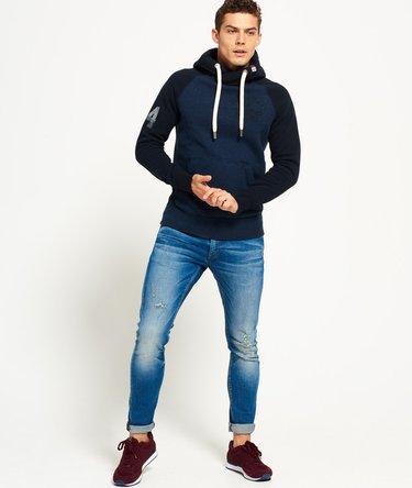 Applique Baseball Hoodie Image 3