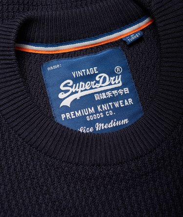 University Waffle Crew Sweater Image 7