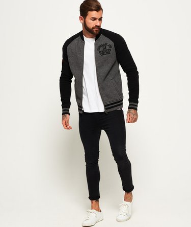 Sweat Bomberjacke mit Applikation Image 3