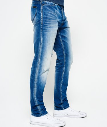 Biker Tapered Jeans Image 3