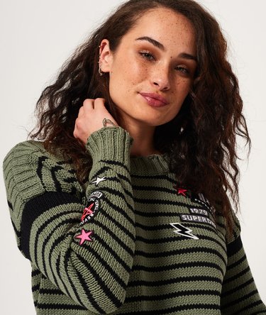 Anya Pullover mit Aufnähern Image 5