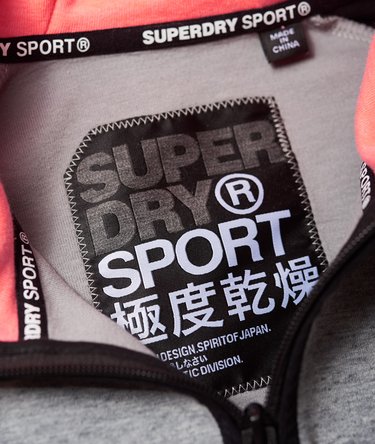 Gym Tech Crop Zip Hoodie Image 6