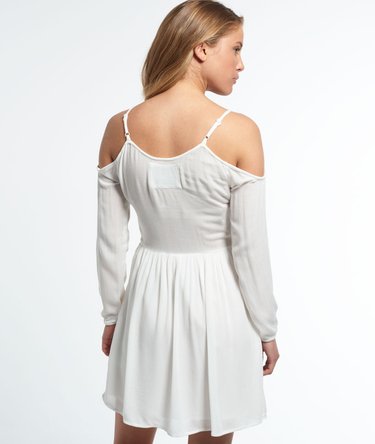 Sheer Lacy Peekaboo Dress Image 4
