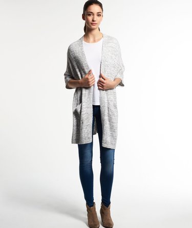 Pebble strikket kappe Image 3