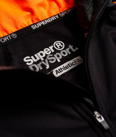 Sports Athletic 1/2 Zip Overhead Hoodie Image 6