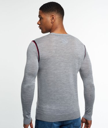 Signature Merino Crew Neck Jumper Image 4