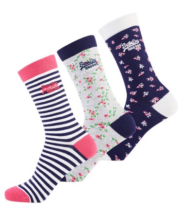Ditsy Socks Triple Pack Image 1